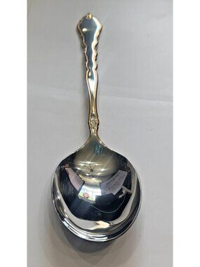 NEW Oneida Golden Royal Chippendale Solid Smooth Casserole Spoon